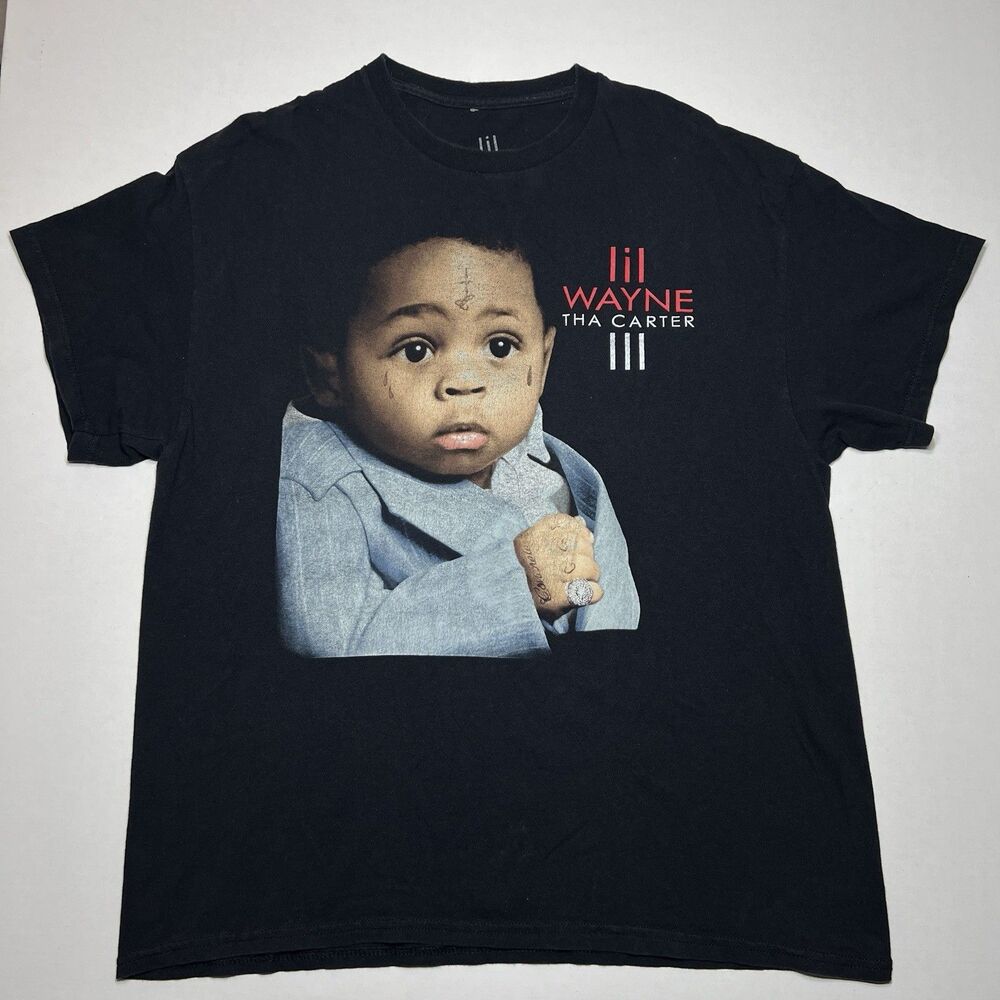 Lil Wayne Tha Carter III T Shirt Black Young Money Merchandising Mens L